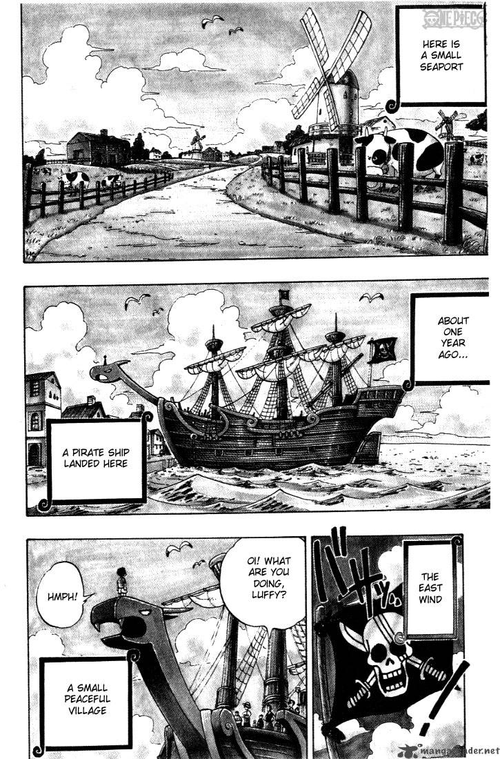 One Piece Manga Chapter 1 page 6 - Romance Dawn —The Dawn of the Adventure—
