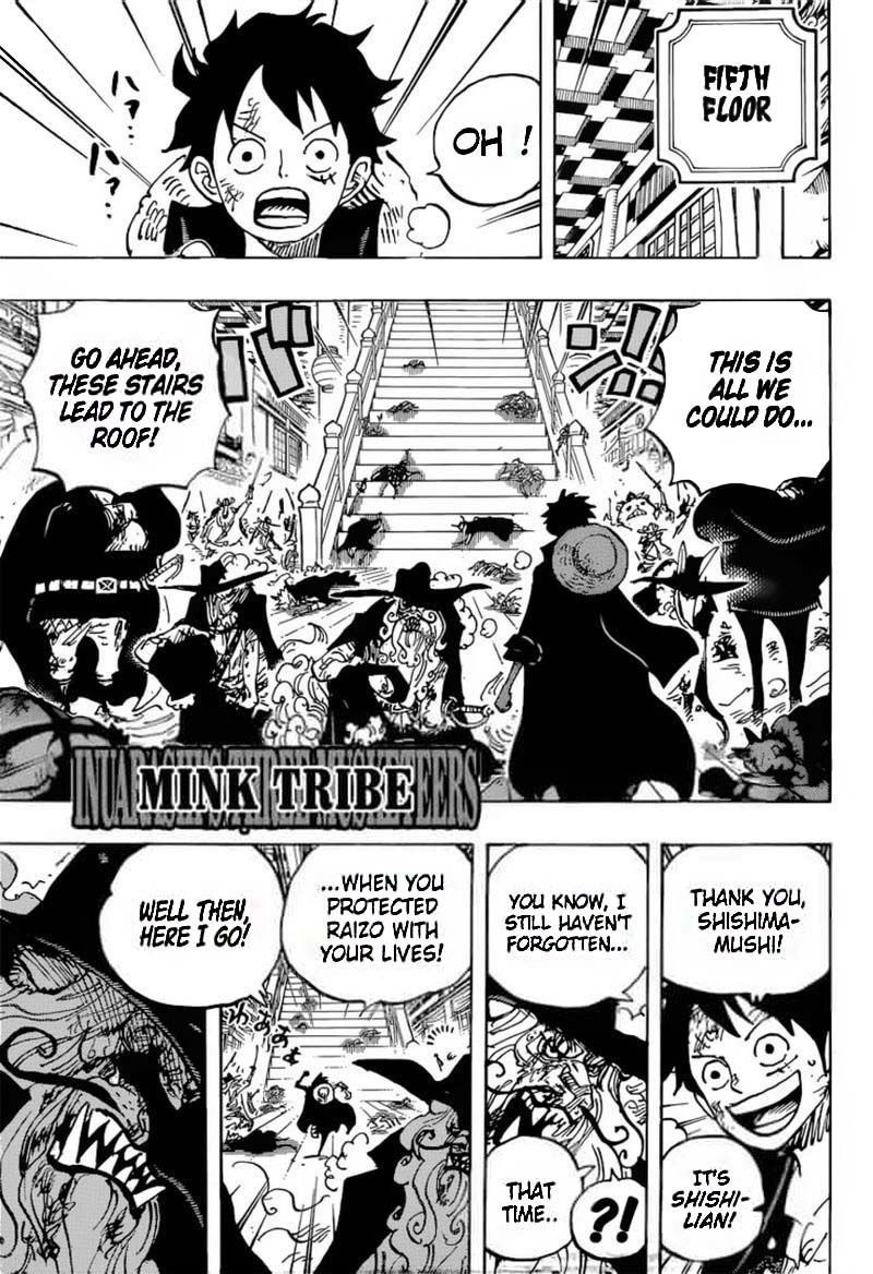 One Piece Manga Chapter 1000 page 1 - Straw Hat Luffy