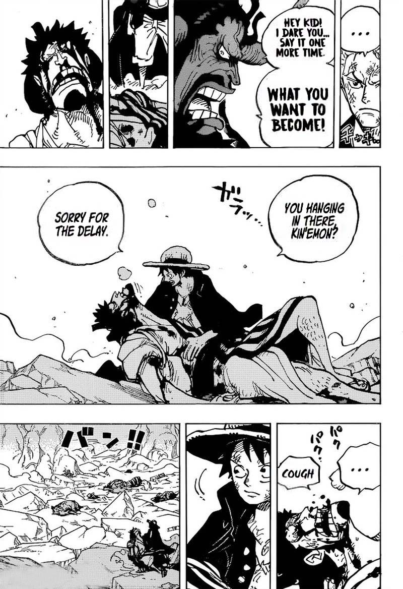 One Piece Manga Chapter 1000 page 10 - Straw Hat Luffy
