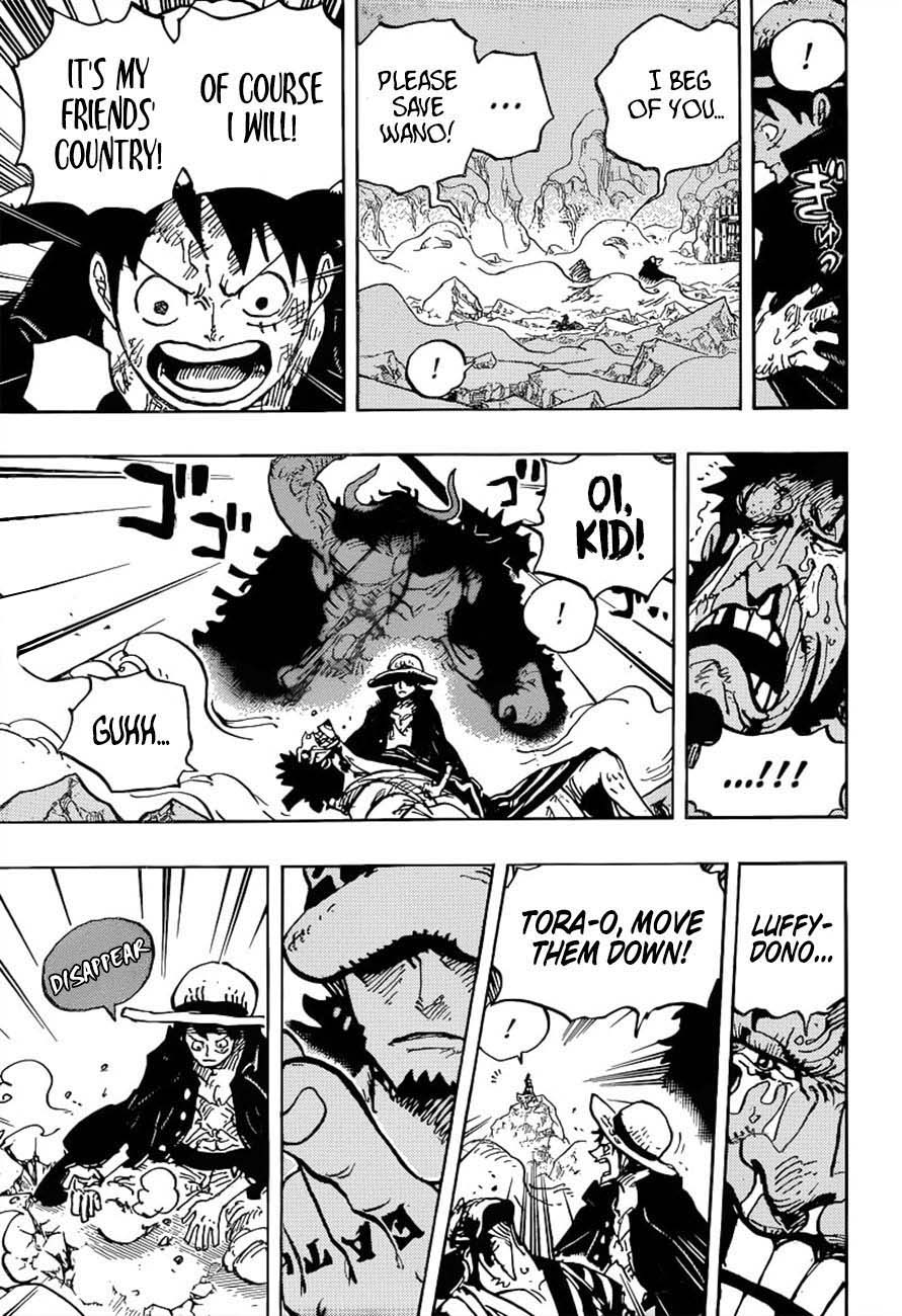 One Piece Manga Chapter 1000 page 12 - Straw Hat Luffy