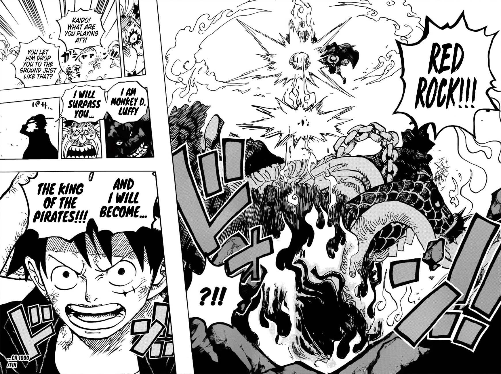 One Piece Manga Chapter 1000 page 14 - Straw Hat Luffy