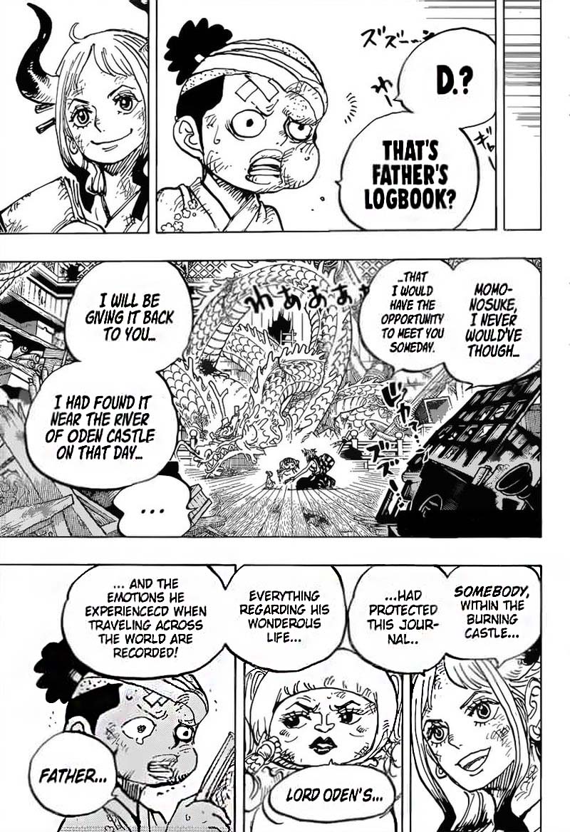 One Piece Manga Chapter 1000 page 3 - Straw Hat Luffy