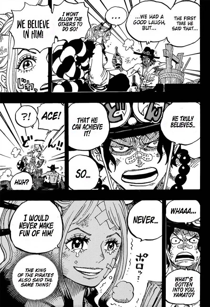One Piece Manga Chapter 1000 page 5 - Straw Hat Luffy