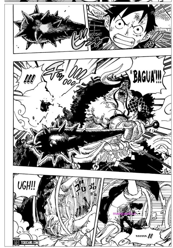 One Piece Manga Chapter 1001 page 4 - Battle of Monsters on Onigashima