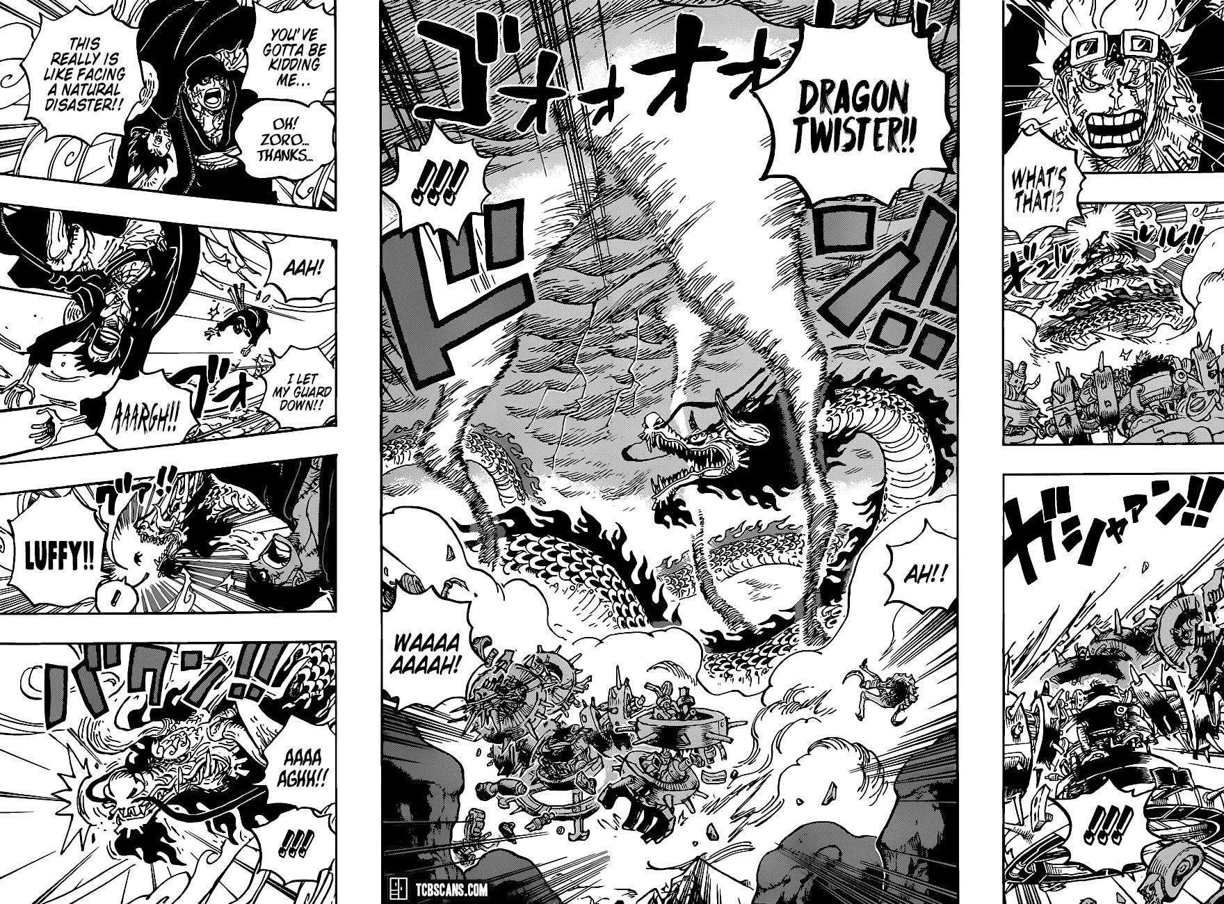 One Piece Manga Chapter 1003 page 7 - Night on the Board