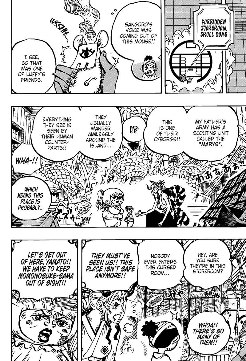 One Piece Manga Chapter 1005 page 13 - Devil Child