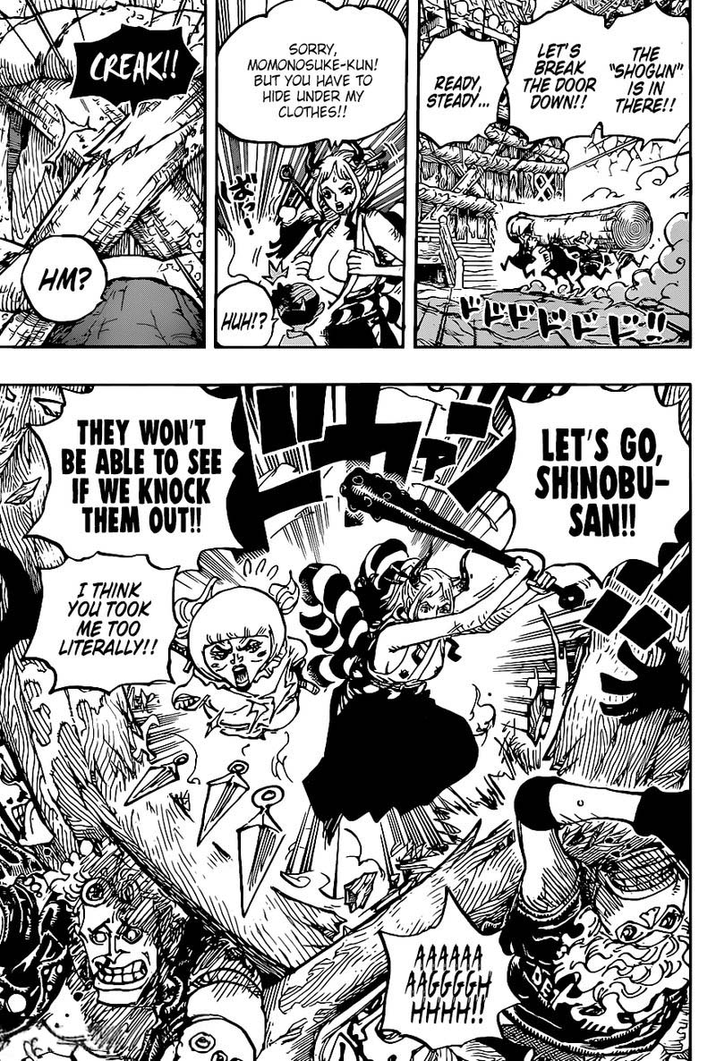 One Piece Manga Chapter 1005 page 14 - Devil Child