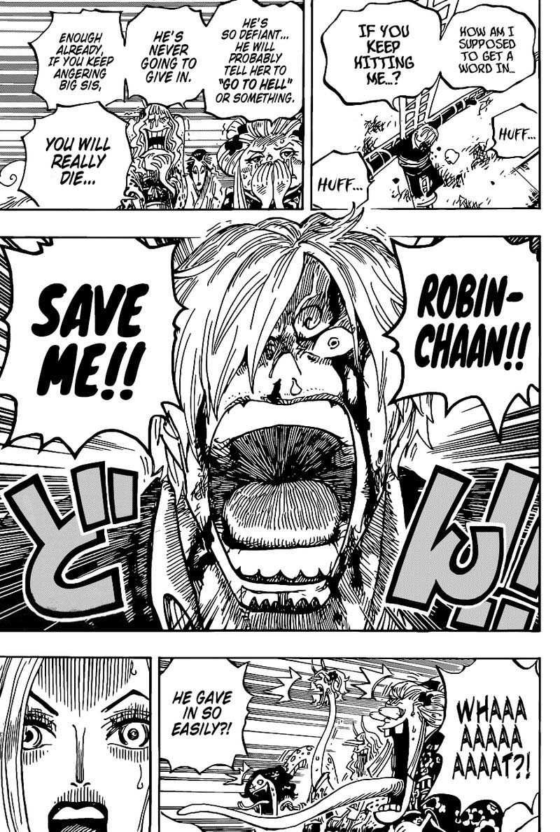One Piece Manga Chapter 1005 page 5 - Devil Child