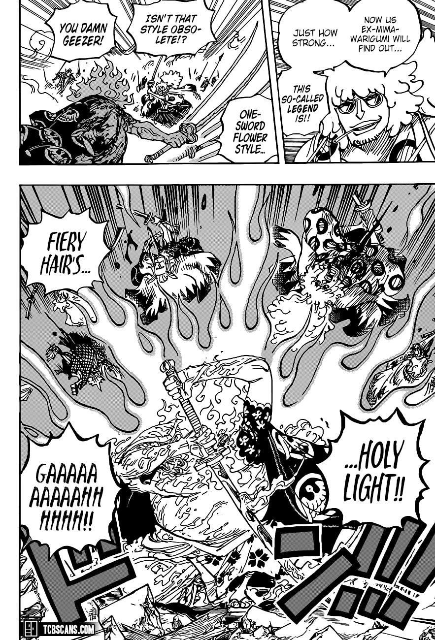 One Piece Manga Chapter 1006 page 12 - The Honorable Hyougoro of the Flower