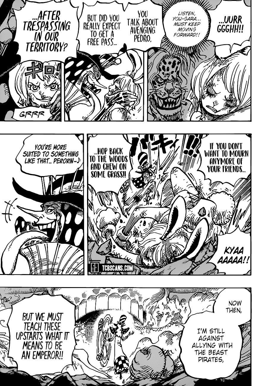 One Piece Manga Chapter 1006 page 7 - The Honorable Hyougoro of the Flower