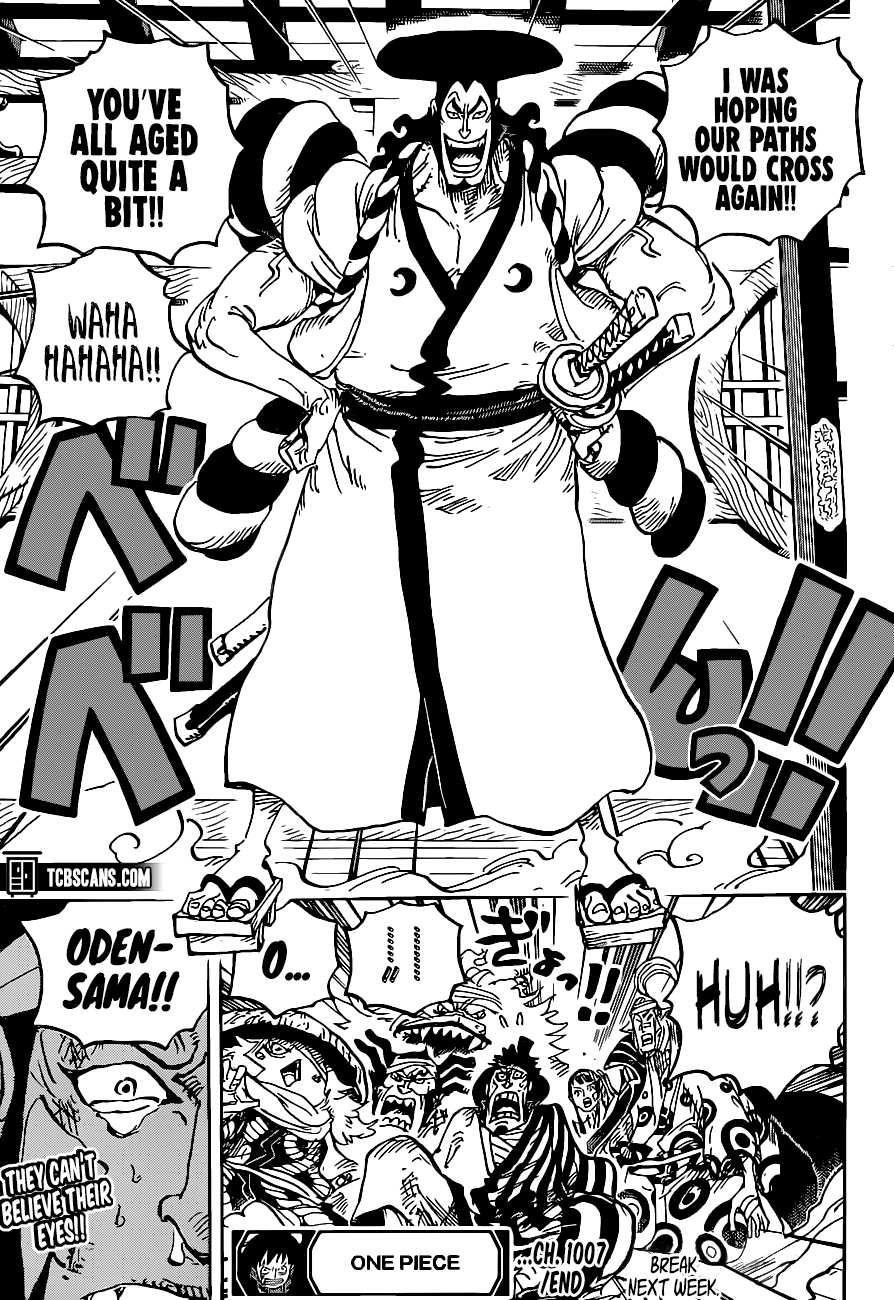 One Piece Manga Chapter 1007 page 15 - Tanuki-san