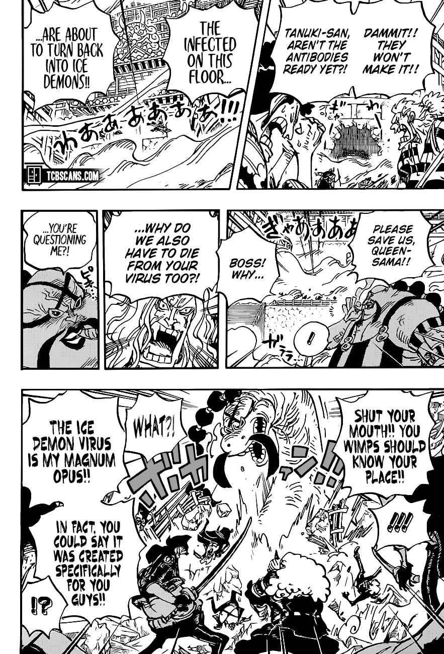 One Piece Manga Chapter 1007 page 4 - Tanuki-san