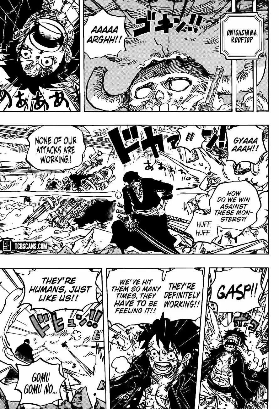 One Piece Manga Chapter 1008 page 15 - Leader of the Mt. Atama Thieves, Ashura Doji