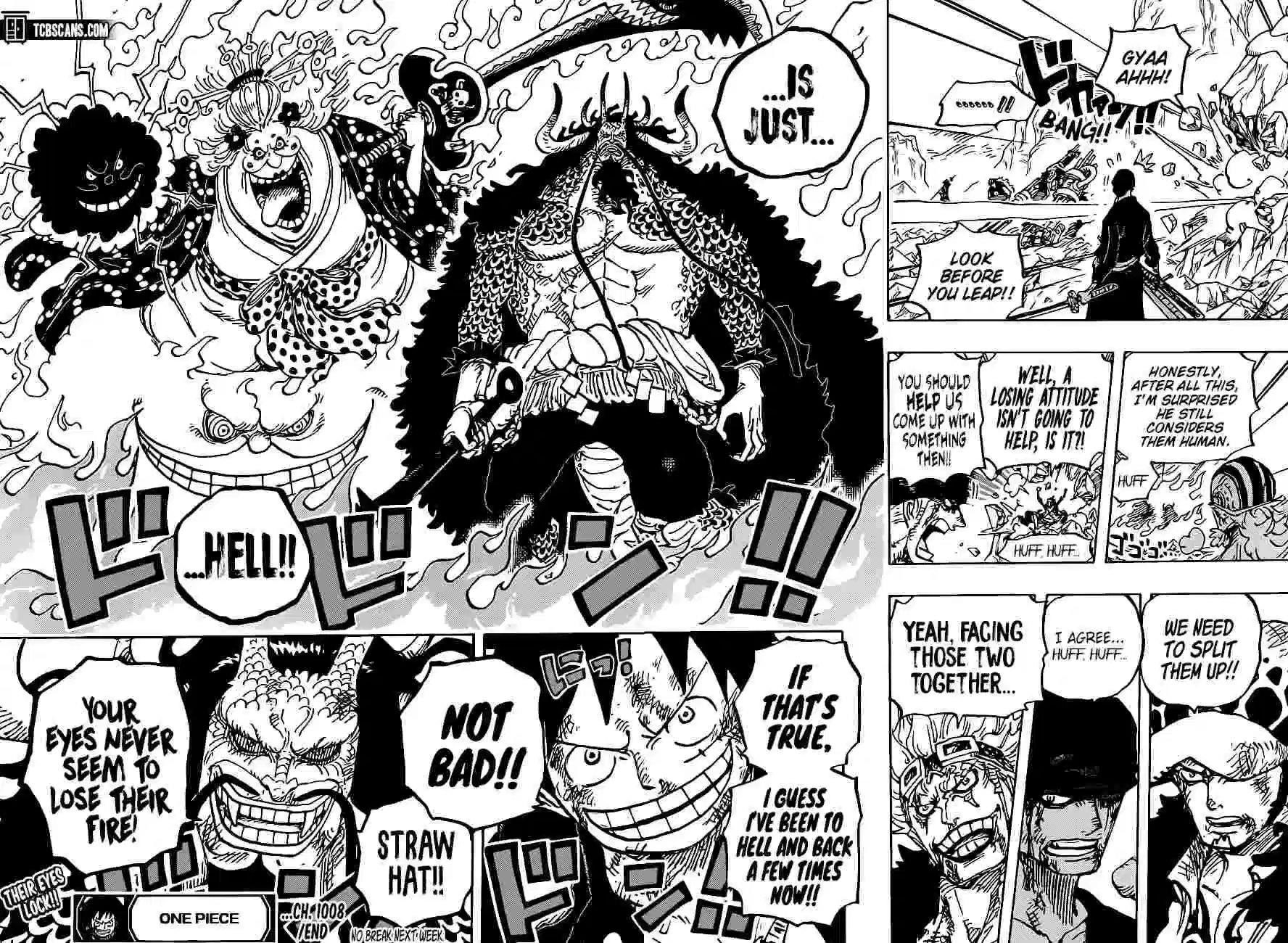One Piece Manga Chapter 1008 page 16 - Leader of the Mt. Atama Thieves, Ashura Doji