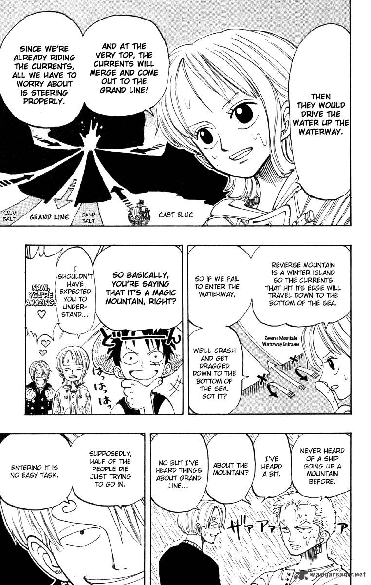 One Piece Manga Chapter 101 page 12 - Reverse Mountain