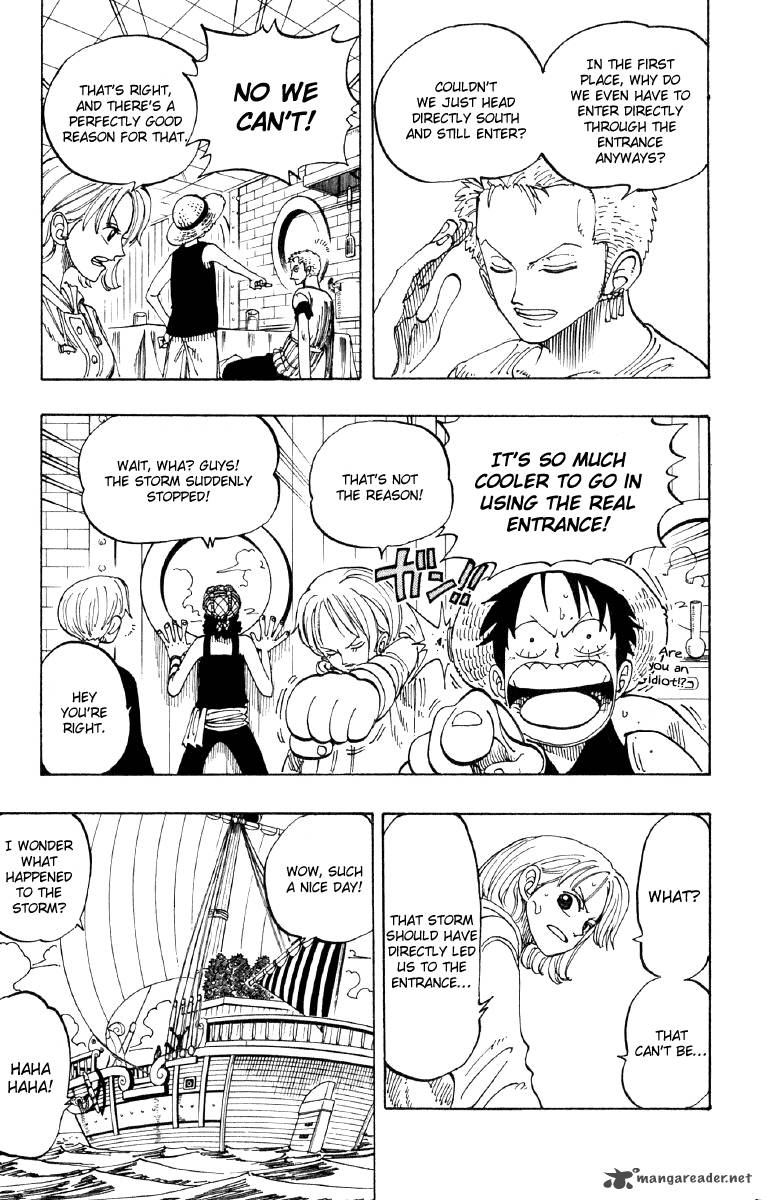 One Piece Manga Chapter 101 page 5 - Reverse Mountain