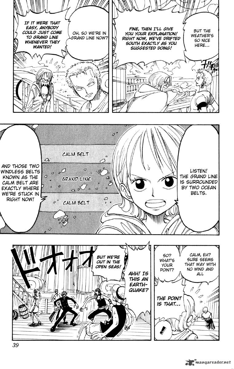 One Piece Manga Chapter 101 page 7 - Reverse Mountain