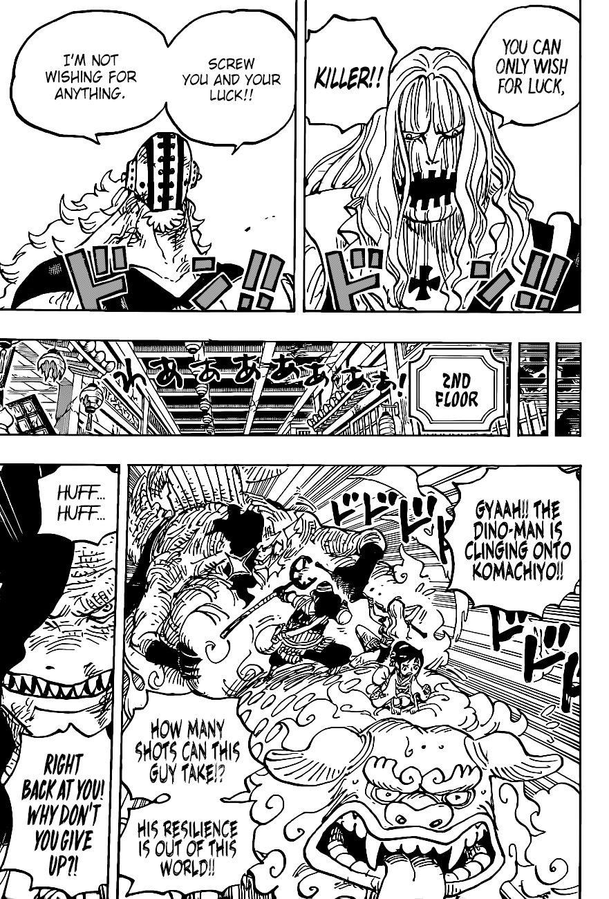 One Piece Manga Chapter 1011 page 11 - The Code of Anko