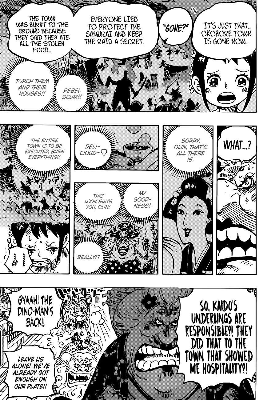 One Piece Manga Chapter 1011 page 17 - The Code of Anko