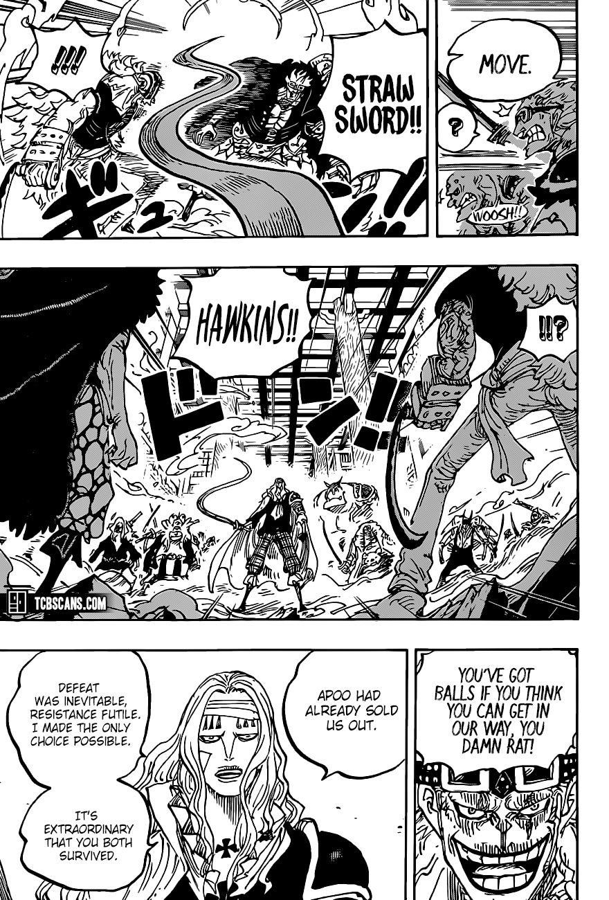 One Piece Manga Chapter 1011 page 9 - The Code of Anko