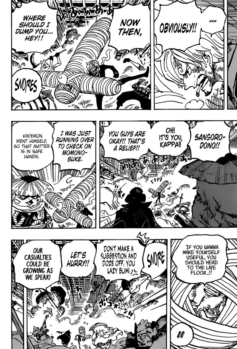 One Piece Manga Chapter 1012 page 10 - Itch