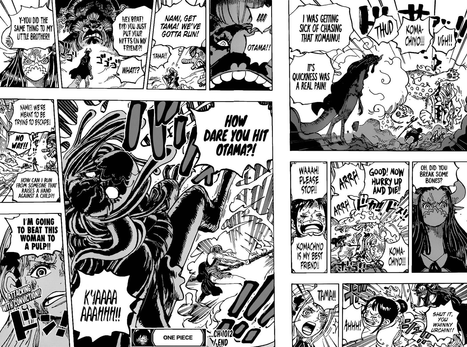 One Piece Manga Chapter 1012 page 14 - Itch