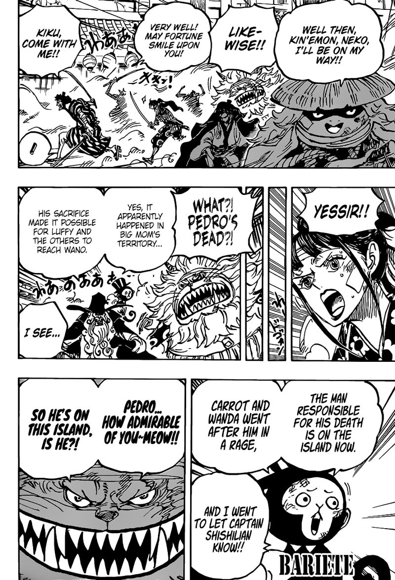 One Piece Manga Chapter 1012 page 4 - Itch