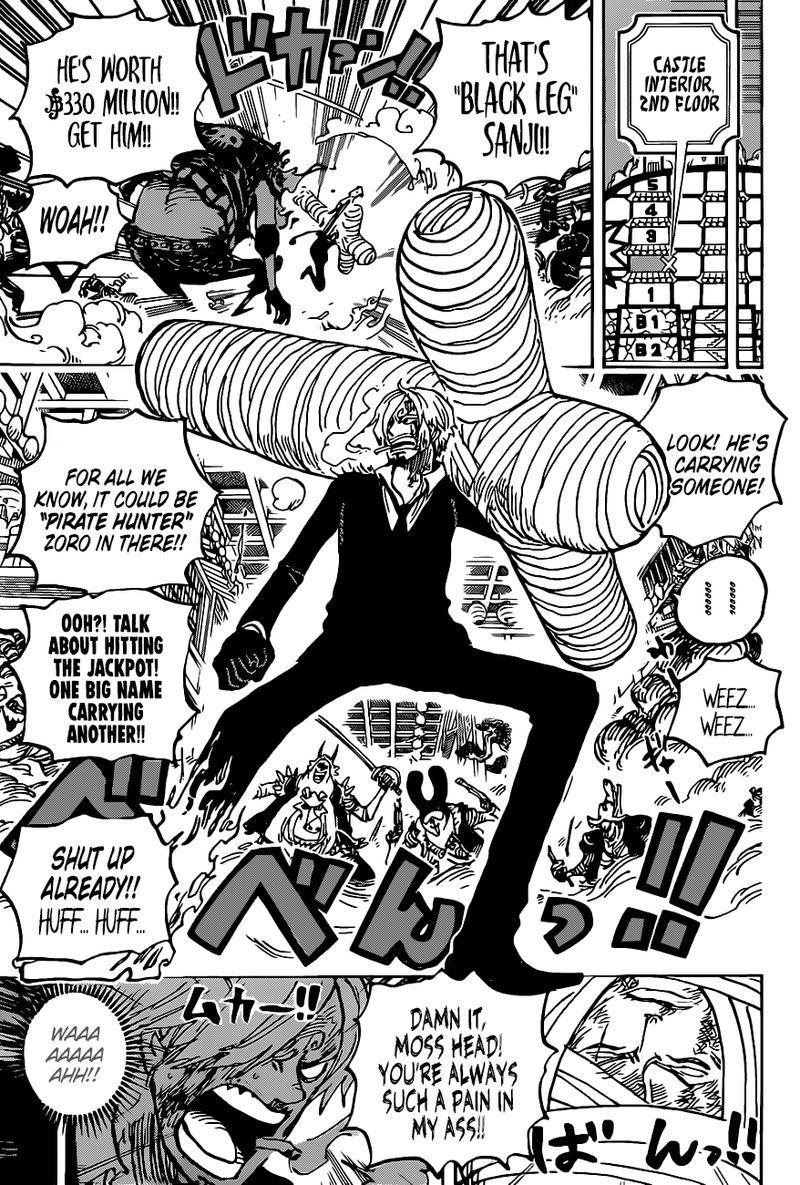 One Piece Manga Chapter 1012 page 7 - Itch