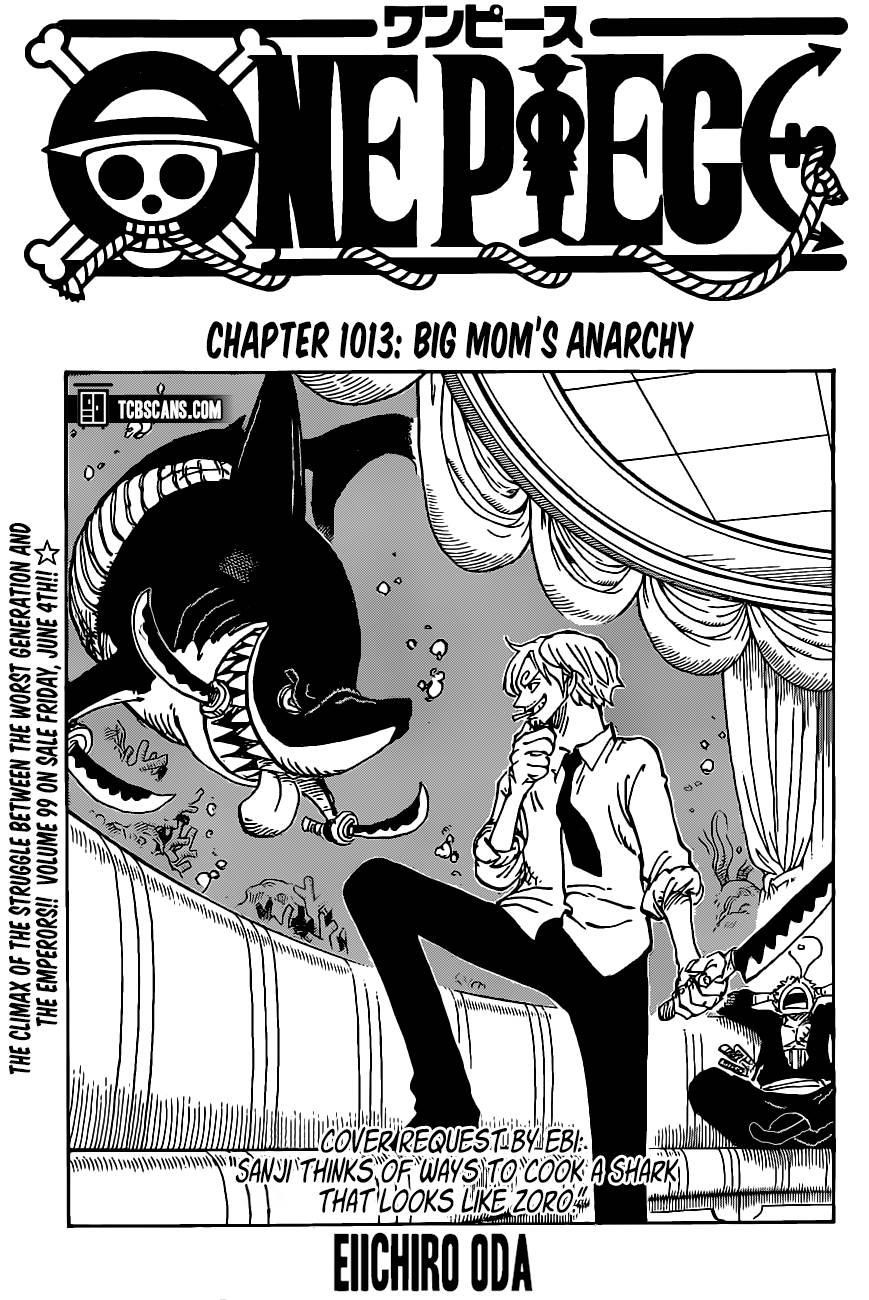 One Piece Manga Chapter 1013 page 1 - Anarchy In The B.M.