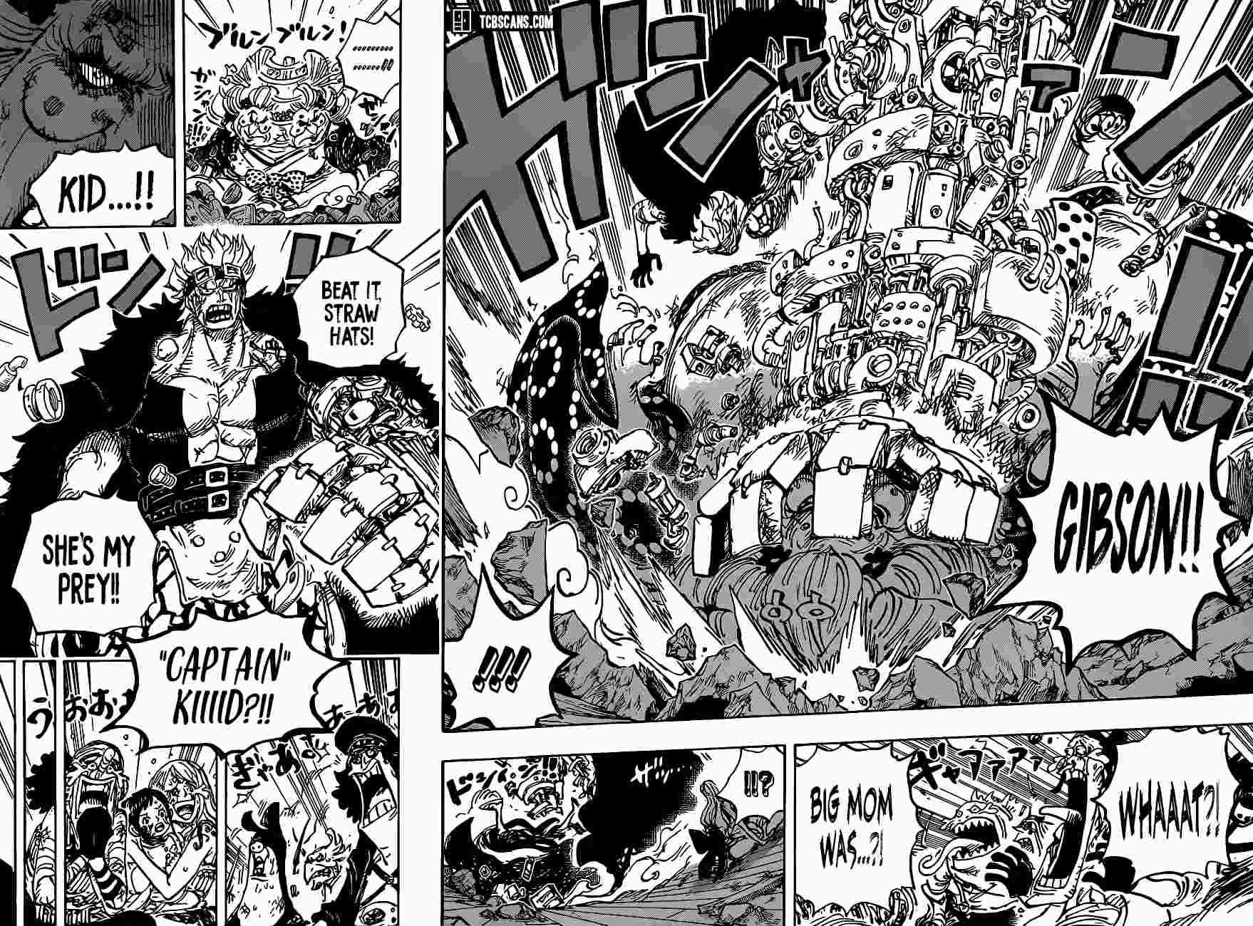 One Piece Manga Chapter 1013 page 13 - Anarchy In The B.M.