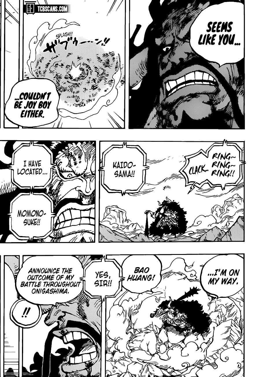 One Piece Manga Chapter 1014 page 3 - Life's Lousy Actor