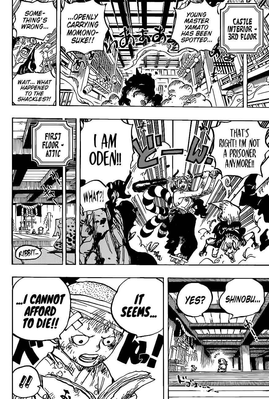One Piece Manga Chapter 1014 page 4 - Life's Lousy Actor