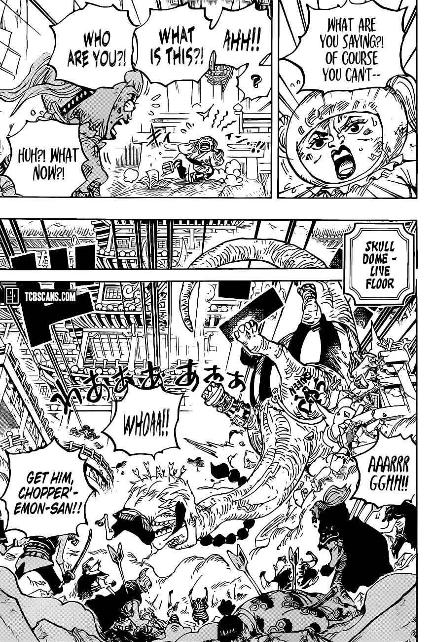 One Piece Manga Chapter 1014 page 5 - Life's Lousy Actor