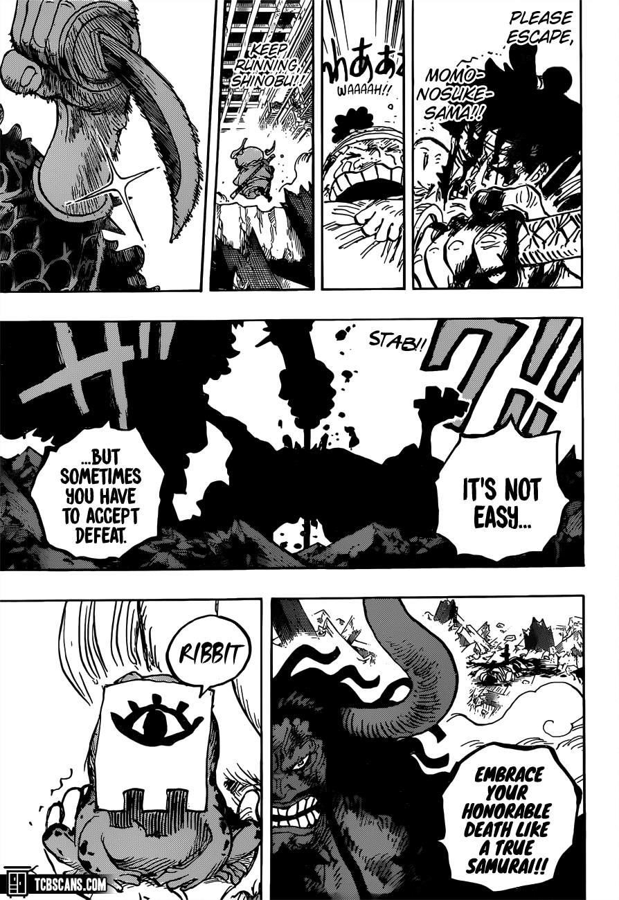 One Piece Manga Chapter 1015 page 10 - Chains