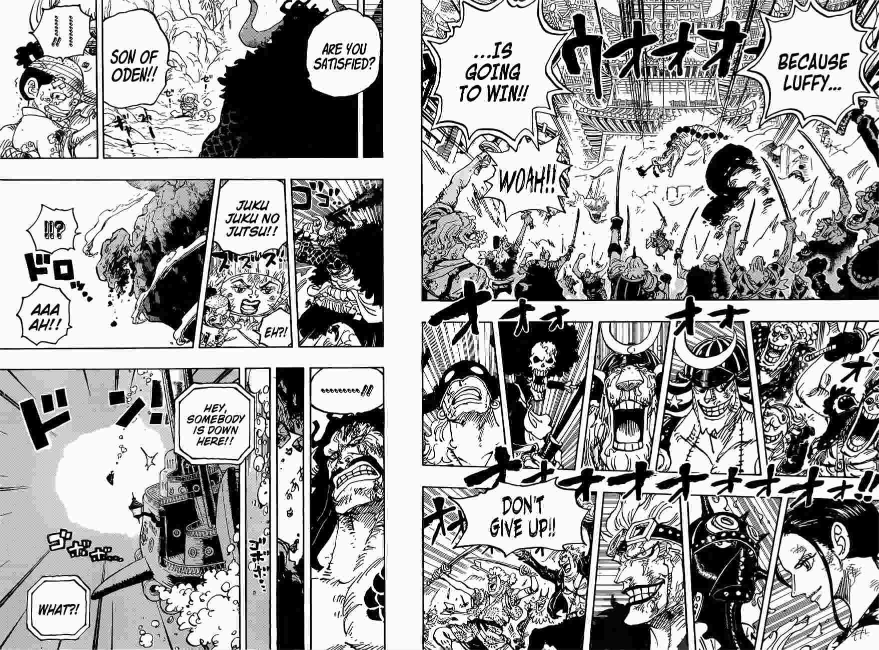 One Piece Manga Chapter 1015 page 13 - Chains