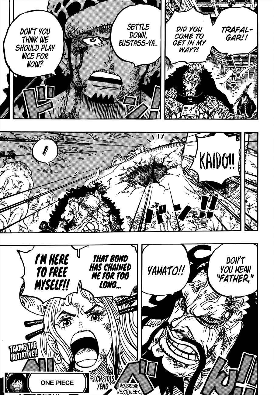 One Piece Manga Chapter 1015 page 15 - Chains