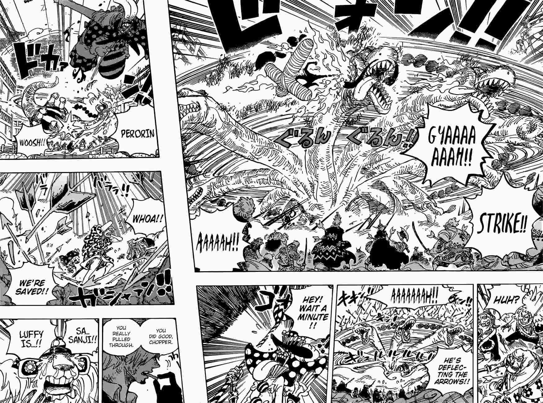 One Piece Manga Chapter 1015 page 6 - Chains