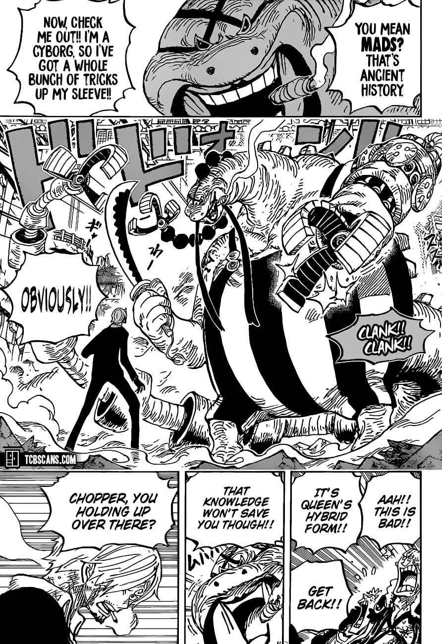 One Piece Manga Chapter 1017 page 11 - The Order