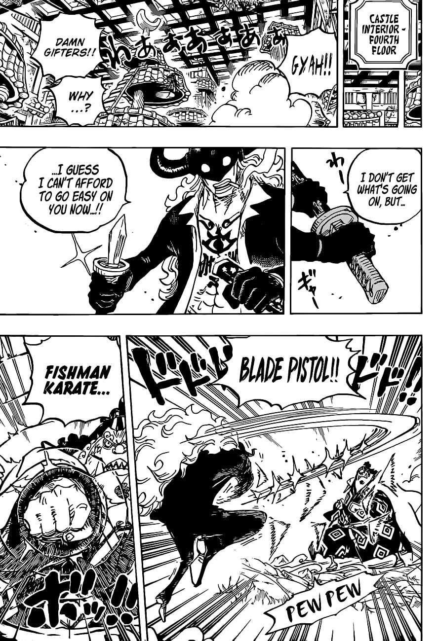 One Piece Manga Chapter 1017 page 13 - The Order