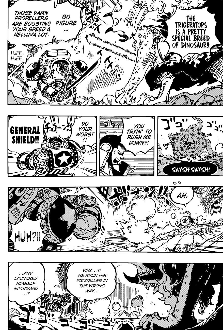 One Piece Manga Chapter 1019 page 11 - Heliceratops