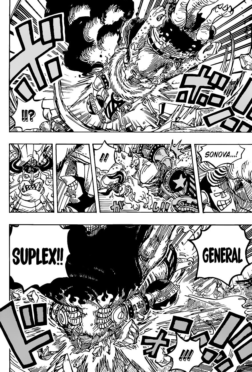 One Piece Manga Chapter 1019 page 13 - Heliceratops