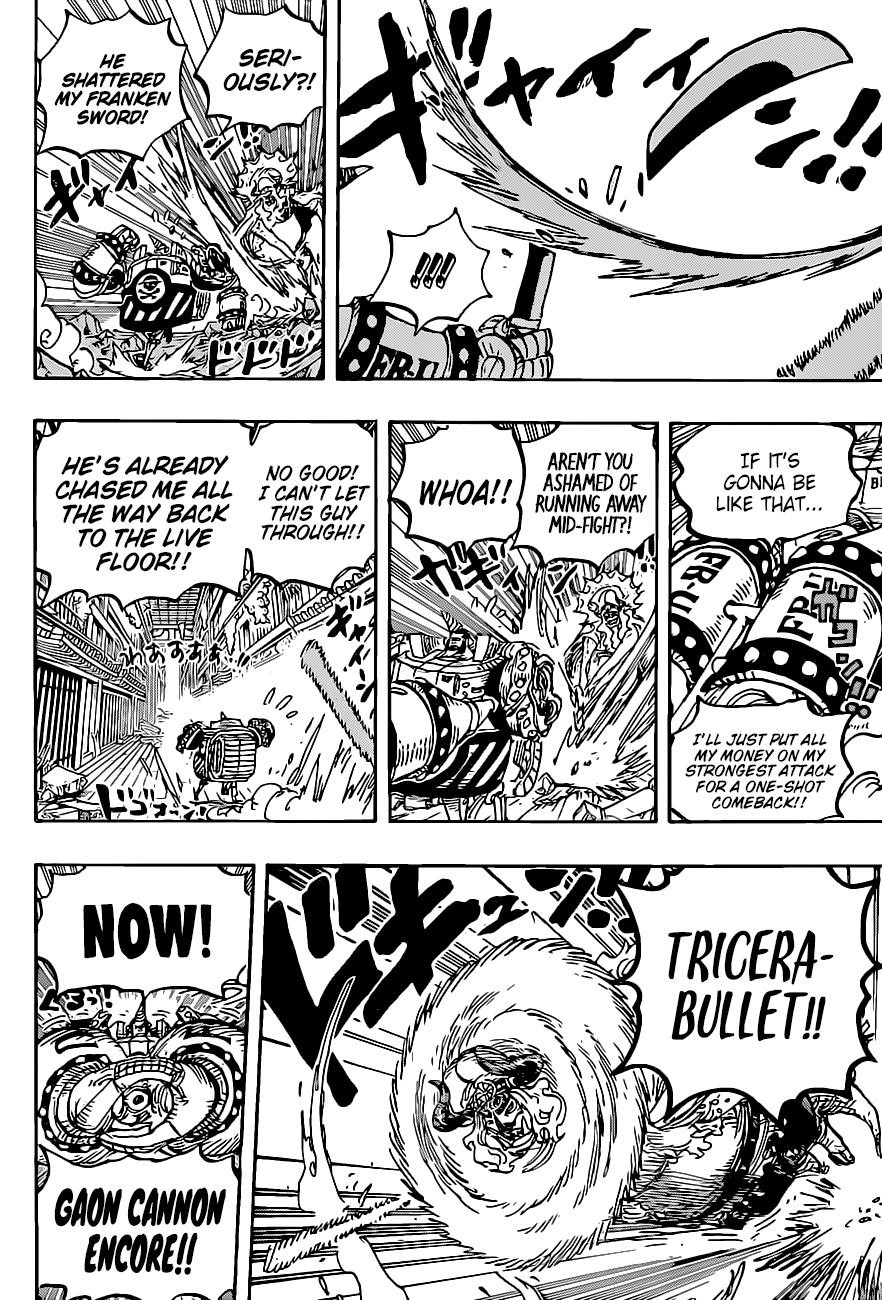 One Piece Manga Chapter 1019 page 15 - Heliceratops