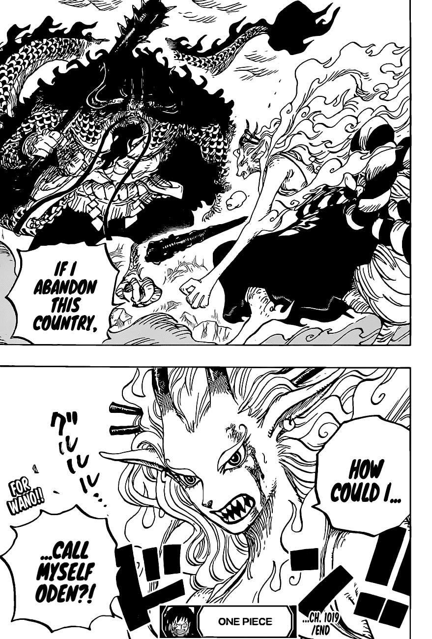 One Piece Manga Chapter 1019 page 19 - Heliceratops