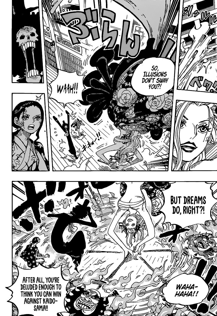 One Piece Manga Chapter 1020 page 10 - Robin vs. Black Maria