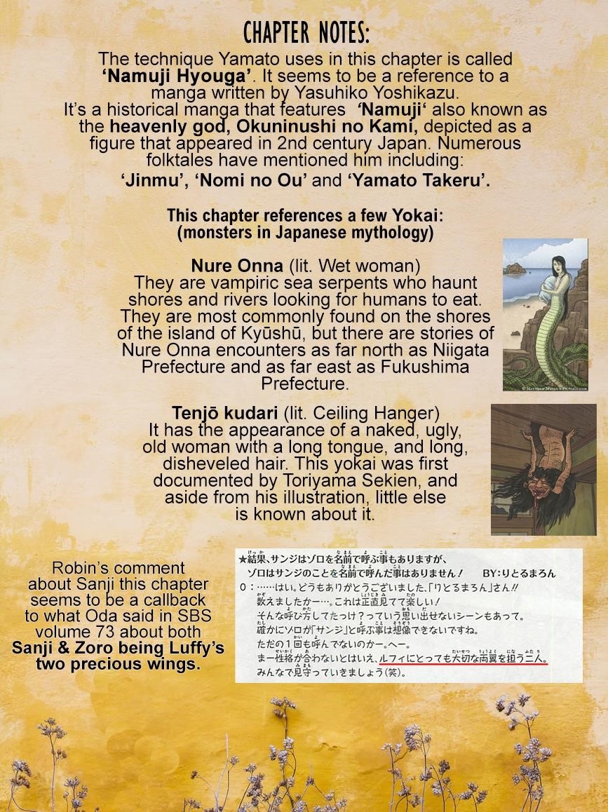 One Piece Manga Chapter 1020 page 18 - Robin vs. Black Maria