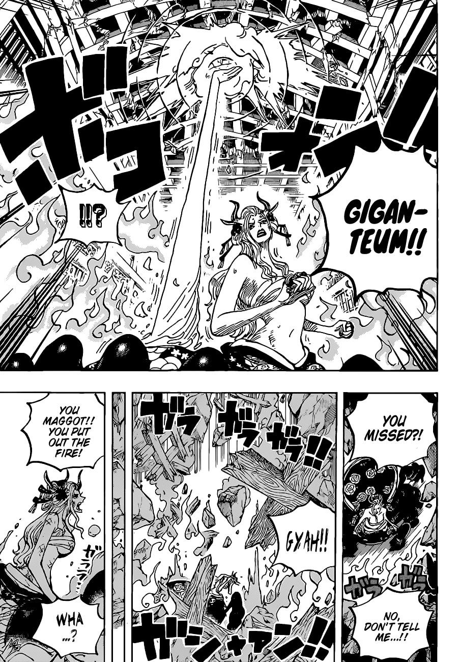 One Piece Manga Chapter 1021 page 12 - Demonio