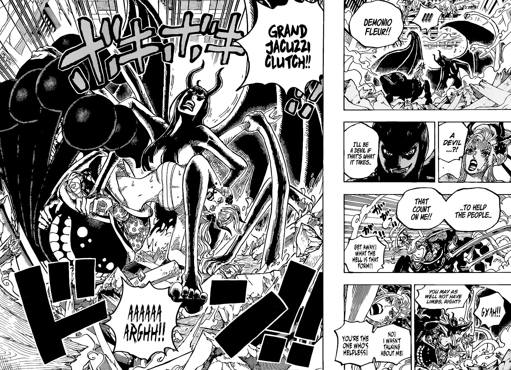 One Piece Manga Chapter 1021 page 13 - Demonio