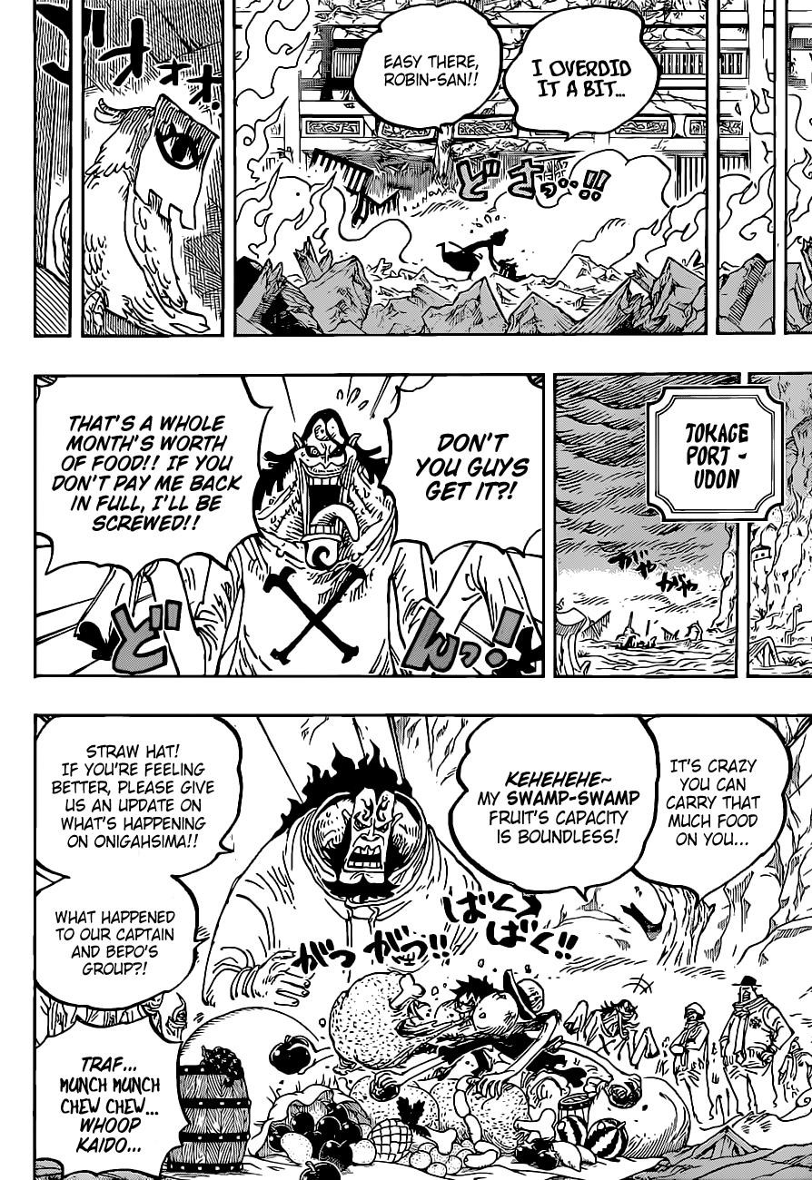 One Piece Manga Chapter 1021 page 15 - Demonio