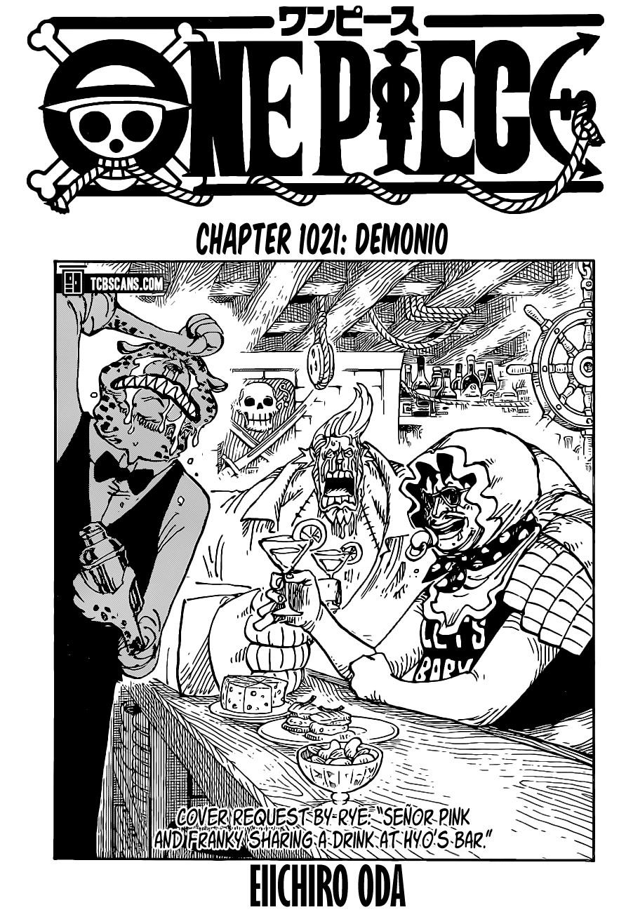 One Piece Manga Chapter 1021 page 2 - Demonio