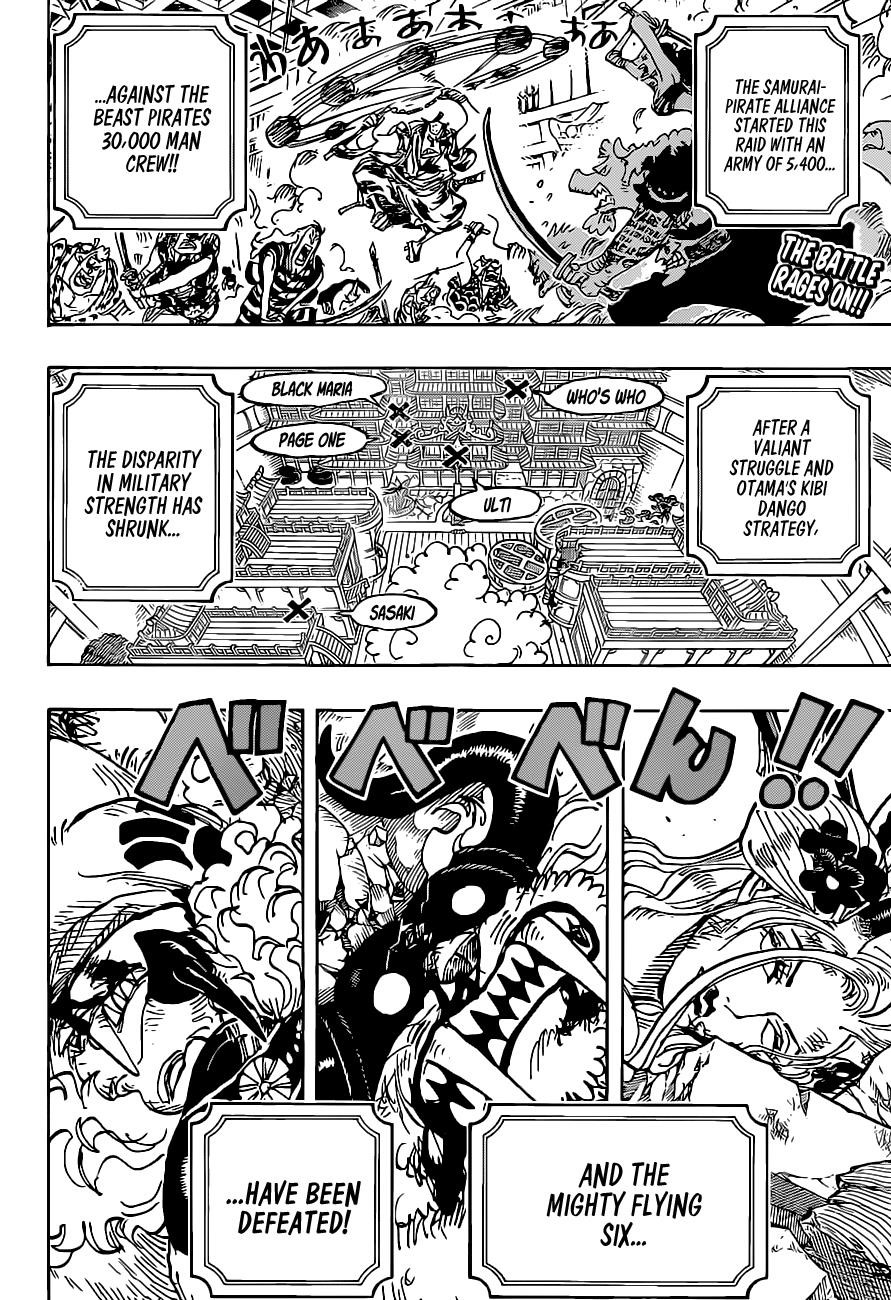 One Piece Manga Chapter 1022 page 2 - The Stars Take the Stage